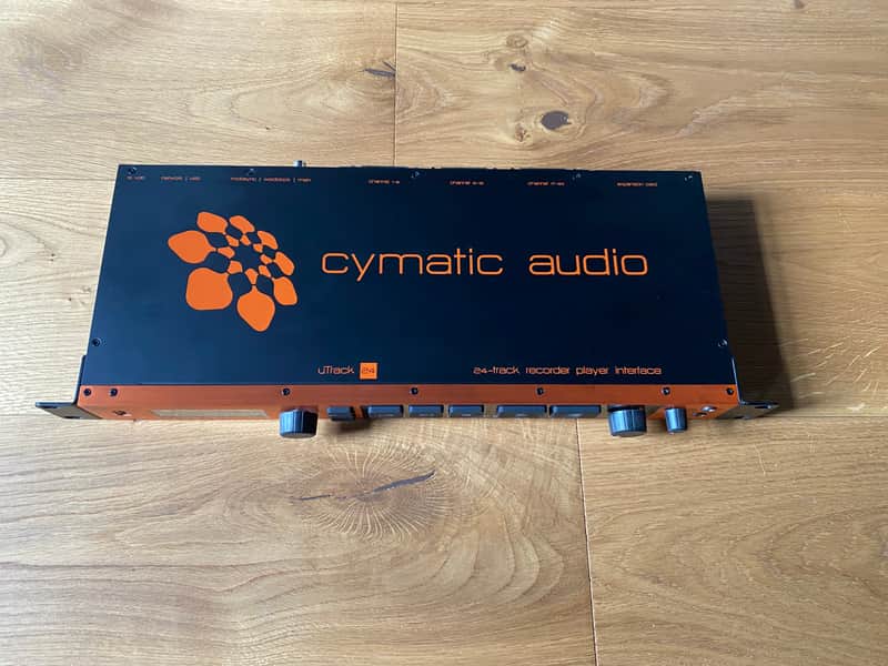 Cymatic Audio uTrack 24 24-Channel Recorder / USB Audio Interface + MIDI Relay + DB25 playback rig image 1