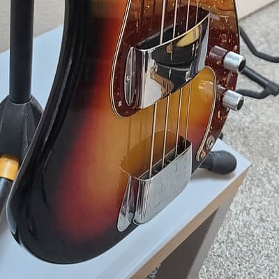 Fender Custom Shop Relic 64 P bass!  - Tobacco burst Relic image 7
