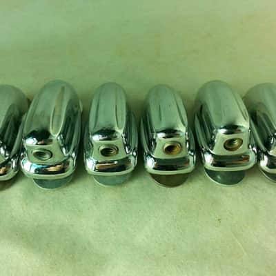 *Slingerland 6x Sound King Tom Drum Lugs Chrome Big Hex Short Swivel Nut 60s-70s image 3