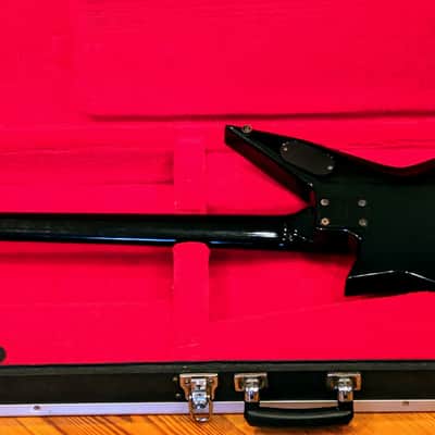Washburn 1987 AF-40V Ace Frehley Signature Guitar OHSC + Gibson Lightning Bolt Strap RARE! image 8