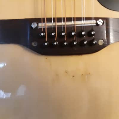 Vintage Takamine F-385,  12 String Acoustic, MIJ, 1974, Natural image 5