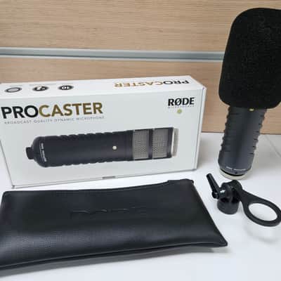 RODE Procaster Cardioid Dynamic Broadcast Microphone 2009 - Present - Black image 1