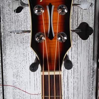 Fender FA-450CE 4 String Jumbo Cutaway Acoustic Electric Bass Guitar Sunburst image 12