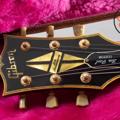 1989 Gibson Les Paul Custom 35th Anniversary Black Beauty image 3