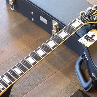 MINTY! 2021 Gibson Custom Shop Les Paul Custom Black Ebony w/ Ebony Board Custom Order Nickel Hardware + COA OHSC image 3