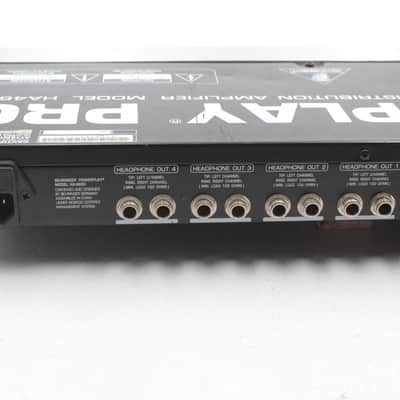 Behringer Powerplay Pro HA4600 4-Channel Headphone Distribution Amp image 7