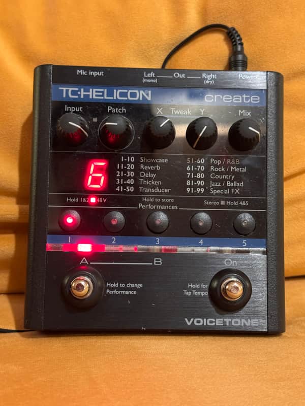 TC Helicon VoiceTone Create 2007 - 2009 - Black image 1