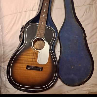 Silvertone Acoustic 1960s - Sunburst image 2