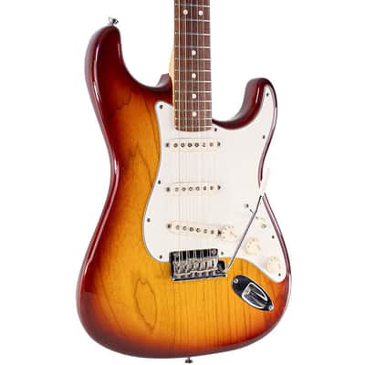 2012 Fender American Standard Stratocaster Ash Sienna Sunburst image 2