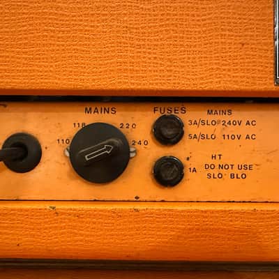 Orange OR100 1973/4 Pics n Text 100W Head - Vintage & Rare image 3