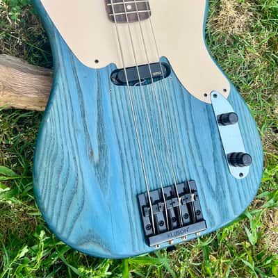 TW Basses Royal 54 Precision Bass 2020’s - Blue/Coral Blue Ash image 16