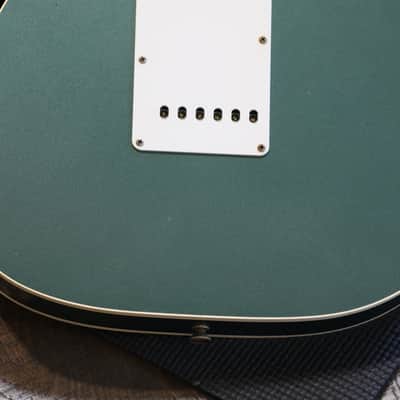 2021 Fender Custom Shop Limited Edition Double Bound Stratocaster Electric Guitar Sherwood Metallic + HSC image 15