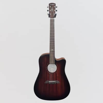 Alvarez MD66CE Mahogany Dreadnought Acoustic-Electric Guitar - Natural image 10