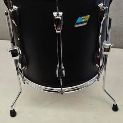 Vintage Ludwig 6 Piece 70s Black Panther Drum Set Shell Kit 26/13/14/15/16/18" image 14