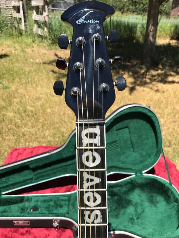 Ovation MT37-5 Mick Thomson signature 2008 black | Reverb