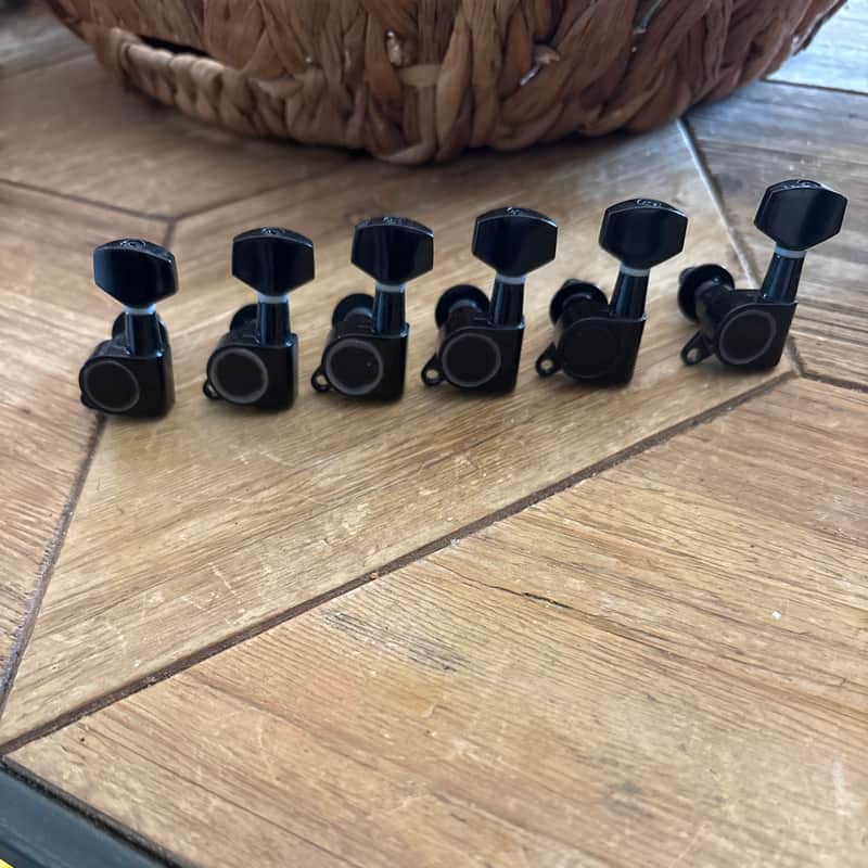 Unbranded Right Handed Guitar Tuners Black image 1