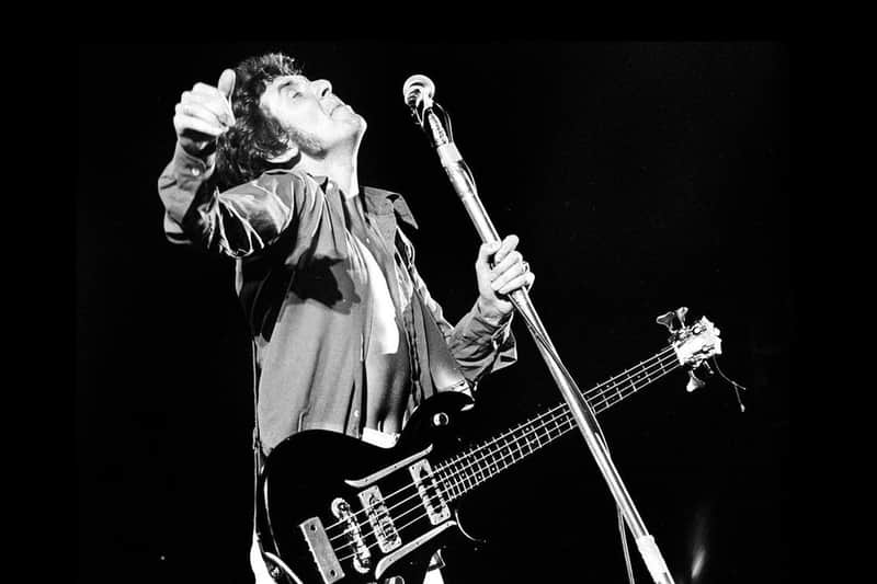 Zemaitis Custom Bass ex Ronnie Lane - The Small Faces 1970s Black image 1