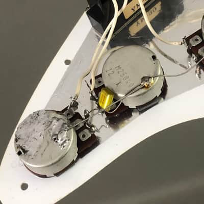 Vintage Fender Japan 1982 JV Era Relic Strat Guitar Pickups Loaded Pickguard MIJ image 7