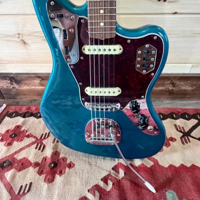 Fender Vintera '60s Jaguar with Pau Ferro Fretboard 2019 - 2023 - Ocean Turquoise image 3