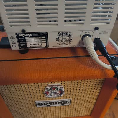 Orange Micro Terror 20-Watt w/ PPC108 Cabinet image 3