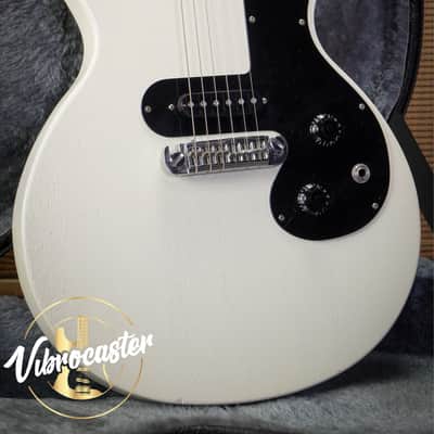 2009 Gibson Melody Les Paul Maker Worn White Nitro Single Cut  w/Hard Case image 3