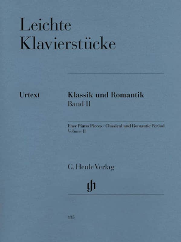 Easy Piano Pieces – Classic and Romantic Eras – Volume 2 Easy/Moderately Difficult Pieces Henle Music Folios Softcover -NEW image 1
