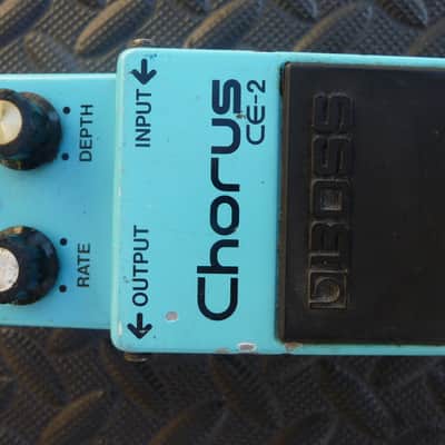 Boss CE-2 Chorus (Green Label) japan CE-2 Chorus 1980's - Blue / Green Label image 1