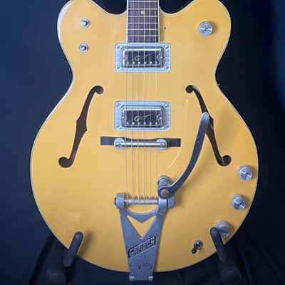 Vintage 1968 Gretsch 6105 Rally - Bamboo Yellow Copper Mist image 2