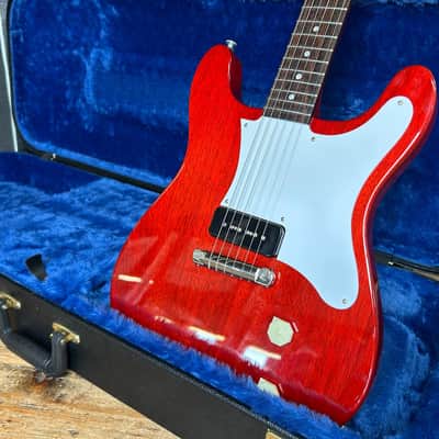 Epiphone USA Coronet Vintage Cherry 2022 Electric Guitar image 15