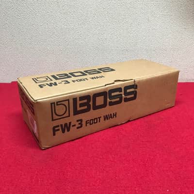 Boss FW-3 Foot Wah in the original box with manual, warranty card etc.  Sounds great! image 15