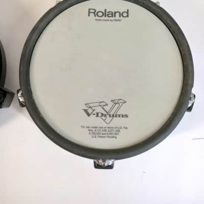 PAIR OF TWO Roland PD-85BK V-Pad 8" Dual Trigger Mesh Drum Pad 2010s - Black image 2