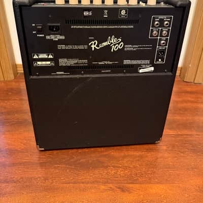 Fender Rumble 100 V3 100-Watt 1x12 Bass Combo 2015 - Present - Black image 2