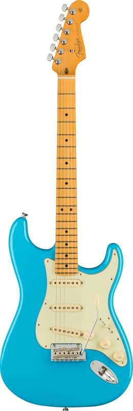 Fender American Professional Stratocaster II Miami Blue Maple Fretboard image 1