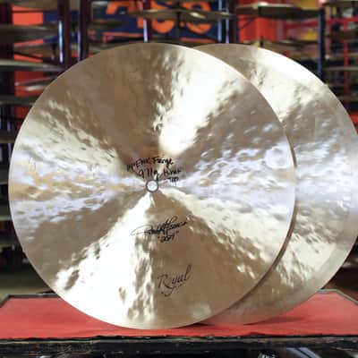 Cymbal Craftsman 14" EAK Flange Style Hi-Hats 971/1283g image 3
