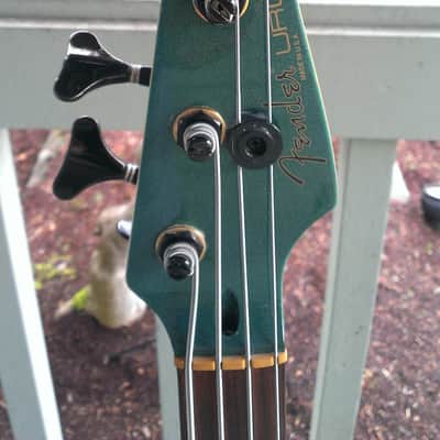 Fender Stu Hamm Urge 1989 Green metalflake image 3