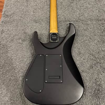 Jackson Dinky Rev MIJ 1994-1995 - Matte Black Unique FIXED BRIDGE Superstrat guitar  Custom Shop Shred Machine Metal Strat solid body Lightweight exclusive image 9
