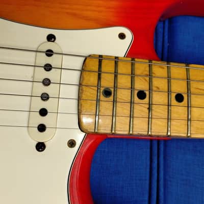 Fender Stratocaster with Maple Fretboard 1978 - 1981 - Sunburst image 7