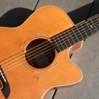 2000 Alvarez Yairi WEIR-1E Bob Weir Signature Model Electric Acoustic Guitar+Original Hard Case and a set of strings image 3