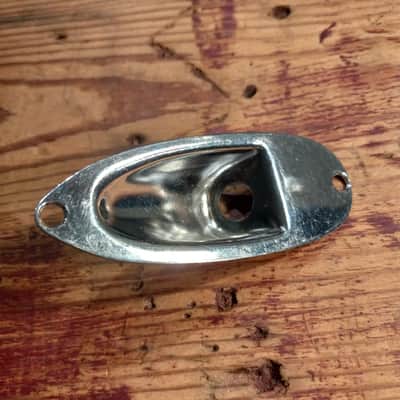 Fender 1960‘s Stratocaster Input Jack Cup - Chrome image 2