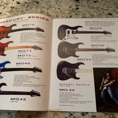 Washburn Guitar Catalog 1993 image 3
