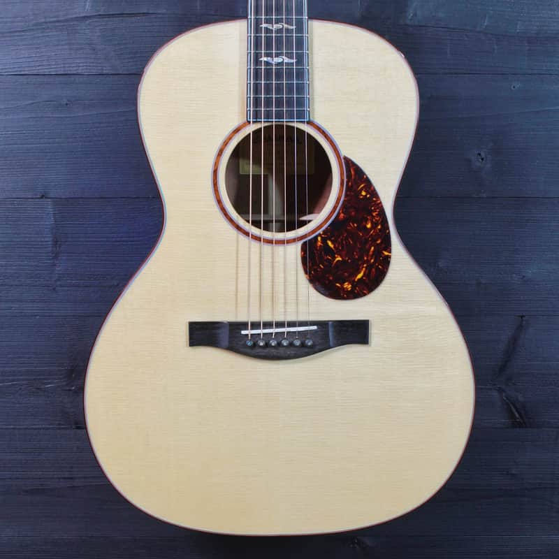 Eastman L-00SS-QS Quilted Sapele / Euro Spruce Luthier Series Guitar image 1