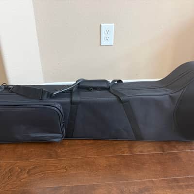 Silver Trigger trombone, open wrap, with case and mouthpiece image 12