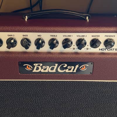 Bad Cat Mod Shop Hot Cat 50 2-Channel 50-Watt 1x12" Guitar Combo 2026 - Present - Black image 5