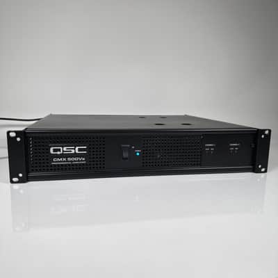 QSC CMX 500Va Professional 2-Channel Power Amplifier Rack Mountable image 1