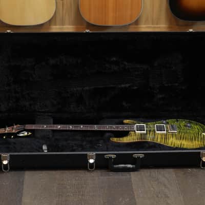 2015 PRS 30th Anniversary Custom 24 10 Top Electric Guitar Flamed Jade + OHSC image 21