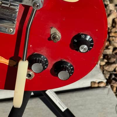 Jeff Beck signed Gibson Melody Maker D fire engine red - Groovy! ✌️ image 6