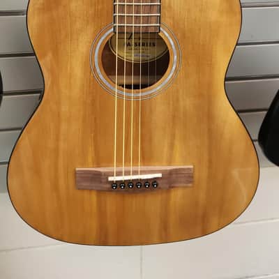 Open Box Fender FA-15 3/4 Scale Steel String Acoustic Guitar, Natural (with Gig Bag) image 2