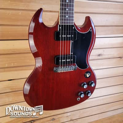 2025 Gibson SG Special P90 Electric Guitar with Gator 4G Gig Bag - Vintage Cherry, 6lbs 11oz image 1