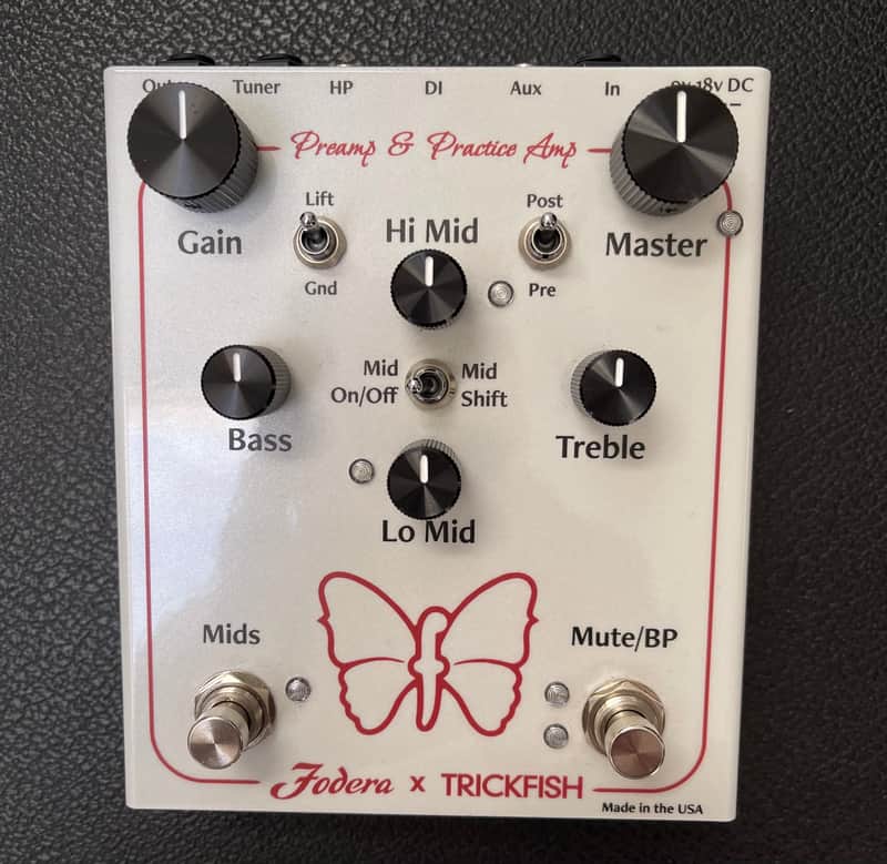 Fodera Fodera x Trickfish Bass preamp 2026 - Mint image 1