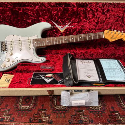 Fender Custom Shop '64 Journeyman Stratocaster 2020 Sonic Blue image 2